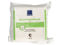 Skumklut, ABENA, 19x19cm x 2,8mm, myk, engangs - med 75 stk. per pakke - (56 pakker x 75 stk.)