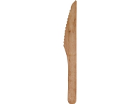 Kniv, ABENA Gastro, 16,5cm, brun, birketræ/voks - (400 stk.)