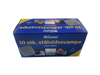 Sæberondel Minatol Ståluld med Sæbe,10 stk/bk - (10 stk.)