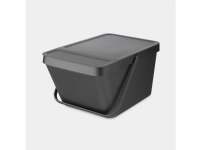 Produktfoto för Brabantia Sort & Go Stapelbar avfallshink 20 L Grå