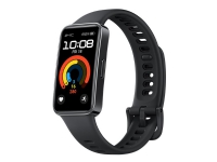 Huawei - Aktivitetssporer med stropp - fluorelastomer - håndleddstørrelse: 130-210 mm - display 1.47 - Bluetooth, Wi-Fi - 14 g - stjernesvart