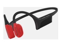 Suunto Wing - Hodetelefoner med mikrofon - åpent øre - bak-nakken-montering - Bluetooth - trådløs - lavarød