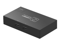 Ugreen - USB-periferdelesvitsj - 2 x USB 2.0 - stasjonær