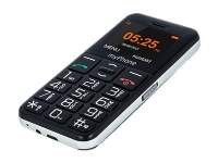 myPhone Halo Easy Mobiltelefon Svart og sølv