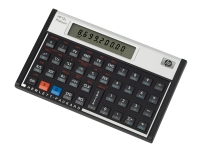 Bilde av Hp 12c Platinum - Finansiell Kalkulator - Batteri - Sølv, Karbonitt