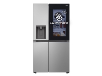 LG InstaView GSGV81PYLL, Frittstående, Amerikansk dør, Sølv, 2 dører, Prime Silver, Berøringskontroll