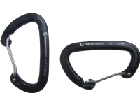 Hammock Carabiner Pair22kn OneSize, Blacvk