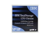 IBM TotalStorage - LTO Ultrium 6 - 2.5 TB / 6.25 TB PC & Nettbrett - Sikkerhetskopiering - Sikkerhetskopier media