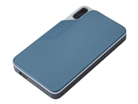 Intenso TX100 - SSD - 1 TB - ekstern (bærbar) - USB 3.2 Gen 1x1 (USB-C kontakt) - gray-blue