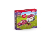 Alternativ bild 0 för Schleich Horse Club SUV with trailer, toy vehicle