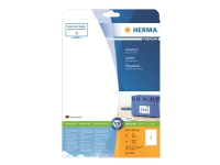 Bilde av Herma Premium - Papir - Matt - Permanent Selv-adhesiv - Hvit - A4 (210 X 297 Mm) 25 Etikett(er) Laminerte Etiketter
