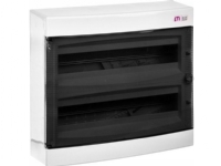 Eti-Polam Modulært bryterutstyr 2 x 18, utenpåliggende, gjennomsiktig, IP40 ECT 2X18PT-s DIDO (001101085)