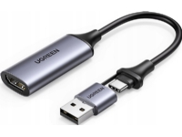 Ugreen CM489 HDMI Capture Card / Grabber, 4K 60Hz, USB + USB-C