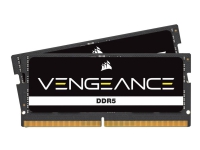 CORSAIR Vengeance - DDR5 - sett - 64 GB: 2 x 32 GB - SO DIMM 262-pin - 5200 MHz / PC5-41600 - CL44 - 1.1 V