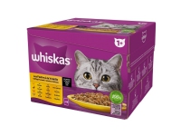 Whiskas WHISKAS Kyllingand fjærfe kalkun i saus 24x85g