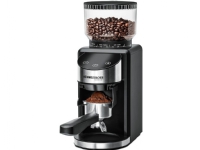 Rommelsbacher EKM 400, Kaffekvarn, 220 g, Konisk malning, Rostfritt stål, Svart, Rostfritt stål, Plast, Rostfritt stål