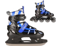 TRITON NH18366A 2-i-1 rulleskøyter, MARINE BLÅ STØRRELSER (31-34) SKØYTER MED DIMENSJONER. PŁ. NILS EXTREME HOCKEY
