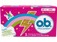 O.B. ProComfort Tampons Mini 8 stk og Normal 8 stk