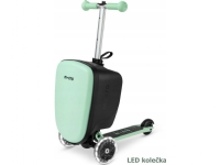 MICRO sparkesykkel med koffert Junior Mint, ML0031