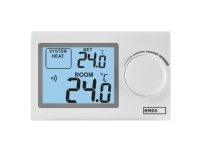 Emos P5614, 868 MHz, Hvit, LCD, Batteri, AAA, 1,5 V