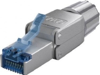 Goobay CAT 6A feltmontert RJ45-plugg STP-skjermet - for 5,0-8,5 mm (65939)