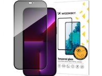 Wozinsky Privacy Glass med Anti Spy Filter for iPhone 15 Pro Wozinsky Privacy Glass - sorter