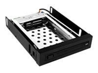 ICY BOX IB-2216StS - Bevegelig lagerrack - 2.5 - svart PC & Nettbrett - Tilbehør til servere - Diverse
