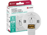 Kidde KID-10SCO, Karbonmonoksid detektor, Trådløs, Hvit, Hjem, Kontor, Batteri, 9 V