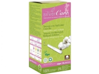 Masmi Silver Care tamponger med applikator laget av økologisk bomull Light 18 stk