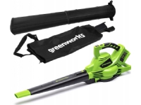 Greenworks 2x24V Greenworks GD24X2BV Blåser/Vacuum