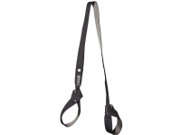 Yoga mat Solid Carry strap Black/grey