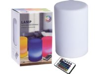 Vilde bordlampe Bordlampe, nattlampe, LED, til skrivebord, kommode, skap, MULTICOLOR, + fjernkontroll