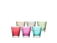 LEONARDO 047286, Flerfarvet, Glas, 6 stk, Kegle, 260 mm, 174 mm