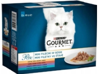 Purina Gourmet Perle kattematsamling av minifileter i saus (12 x 85g)