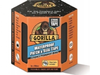 Produktfoto för Gorilla Patch & Seal - 100mm - Sort - Waterproof - 3 m.