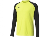 Puma Målvaktsgenser for barn Puma teamPACER GK LS Jersey gul fluo 704939 42 164cm