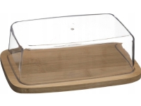 5five smørskål på bambusbund, smørbeholder