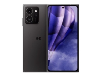 HMD Skyline - 5G smartphone - dual-SIM - RAM 8 GB / Intern hukommelse 256 GB - microSD slot - pOLED display - 6.55 - 2400 x 1080 pixels (144 Hz) - 3x bagkamera 108 MP, 13 MP, 50 MP - front camera 50 MP - twisted sort