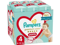 Bleier - truser Pampers Premium Care Pants Str 4, 116 stk.
