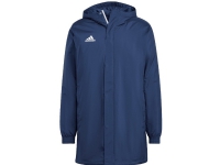 Herrejakke adidas Entrada 22 Stadium-jakke mørkeblå IB6077 (2XL)