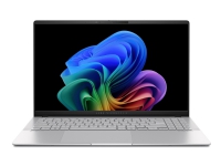 ASUS VivoBook S 15 OLED S5507QA-MA064X - 180-graders hengseldesign - Snapdragon X Elite - X1E-78-100 - Win 11 Pro - Qualcomm Adreno - 32 GB RAM - 1 TB SSD NVMe - 15.6 OLED 2880 x 1620 (3K) @ 120 Hz - Wi-Fi 7, Bluetooth - kjølig sølv