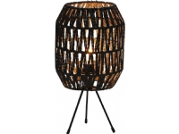 Platinet PLATINET TABLE RATTAN LAMP LAMPA RATTANOWA DARK BROWN CAPRI [45752]
