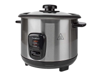 Nedis - Riskoker - 1 liter - 400 W - svart / sølv