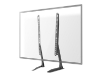 Nedis - Stativ - for flatpanel - stål - svart - skjermstørrelse: 13-70 - skrivebord