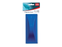 Nobo - Viskelær for whiteboard - magnetisk - blå - for P/N: 1900925, 1900933, 1900940, 1901567, QB05742C, QBPE1812, QBPE9060, QMMP150