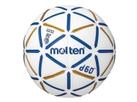 Molten Handball H1D4000-BW D60 IHF Godkjent hvit-blått-gull