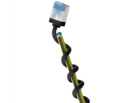 Goobay 74317, 0,5 m, Cat6a, U/FTP (STP), RJ-45, RJ-45, Sort