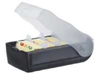HAN 997-633, Plast, Polypropylen (PP), Svart, Translucent, 121 mm, 246 mm, 85 g