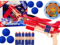 LeanToys Dart Gun Foam Balls Plane Launcher Shield 5in1