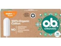O.B.Organic Super - 100% Cotton Tampons 1op.16pcs